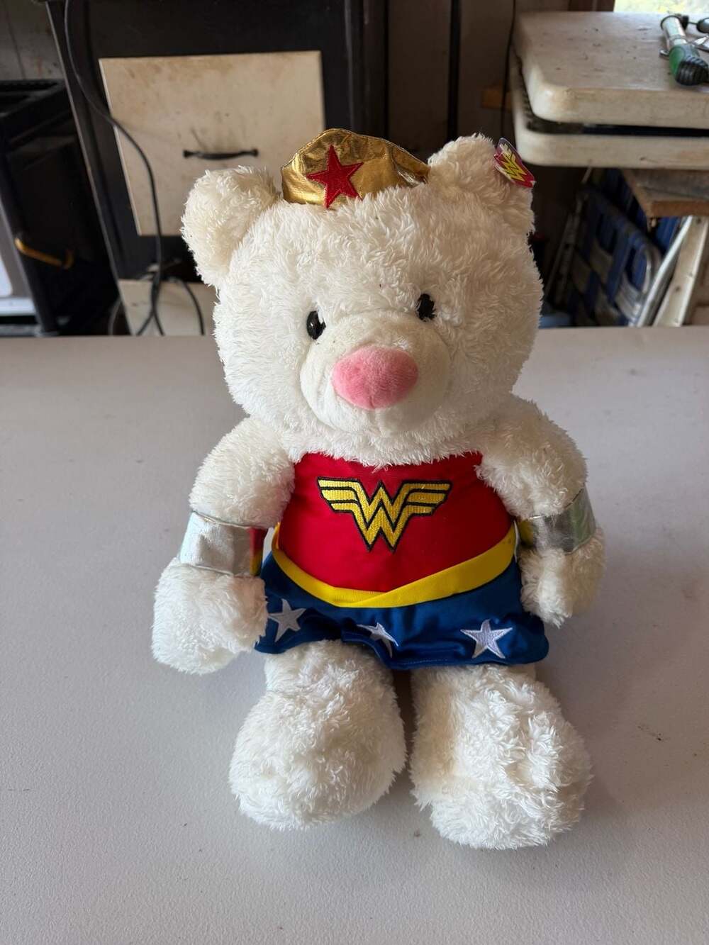 DC Comics, Gund, Wonder Woman Bear Plush Stuffed Animal Toy